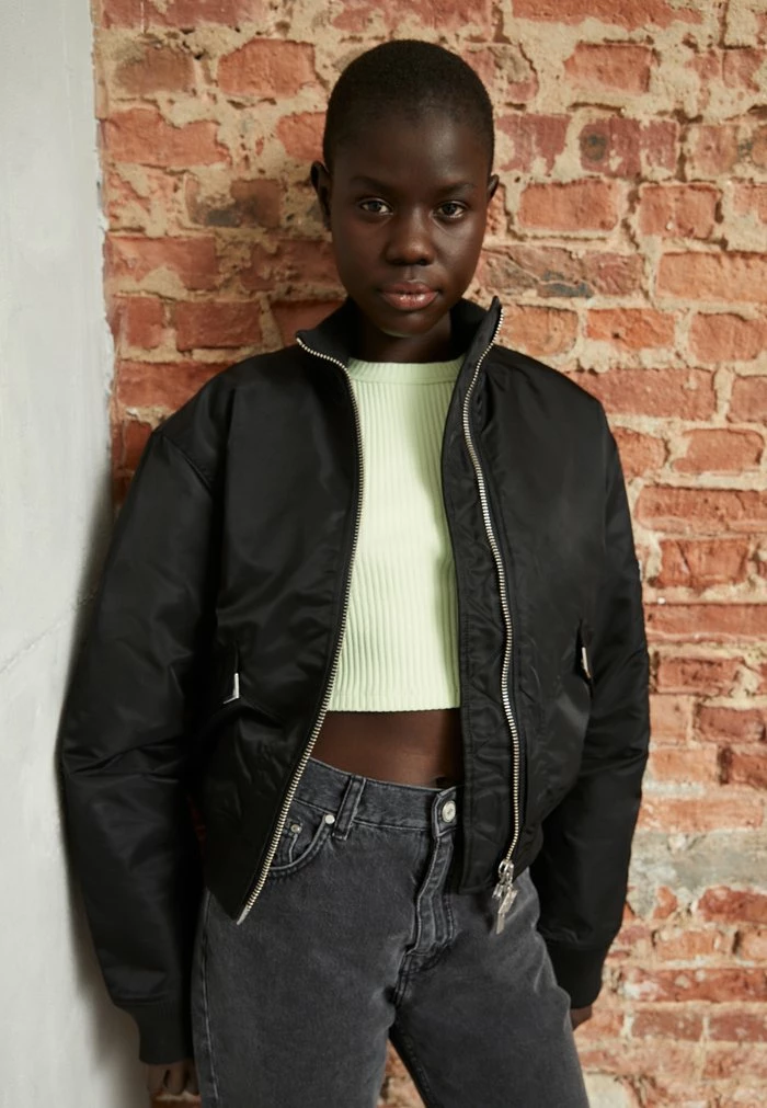 Bomber Jacket - black Han Kjøbenhavn Bomber Jacket - Black -Han Kjøbenhavn Shop a79c8ece0c4942de8945924d535b49a2