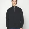 Han Kjøbenhavn HALF ZIP - Sweatshirt - Faded Black -Han Kjøbenhavn Shop a92b9aadbd1245a3bb6a3471f4b8f861