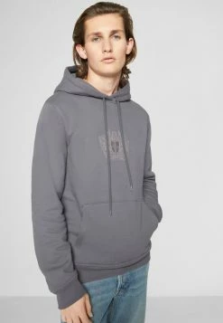 Han Kjøbenhavn CAUSAL HOODIE - Hoodie - Dark Grey/silver -Han Kjøbenhavn Shop aa4e0ca81db141559e543736708d99da