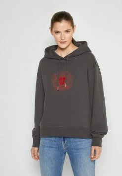 Han Kjøbenhavn BULKY HOODIE - Sweatshirt - Faded Black