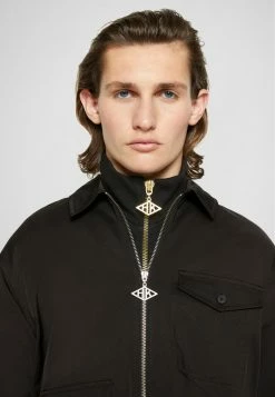 Han Kjøbenhavn ARMY ZIP - Summer Jacket - Black -Han Kjøbenhavn Shop ad515ca3a68440508cdebefe6ee7007a