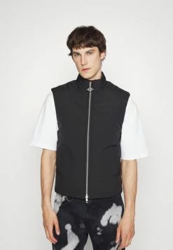 Han Kjøbenhavn PADDED VEST - Waistcoat - Black -Han Kjøbenhavn Shop ad8abc2c9d85498bb8dec459c54b5e81