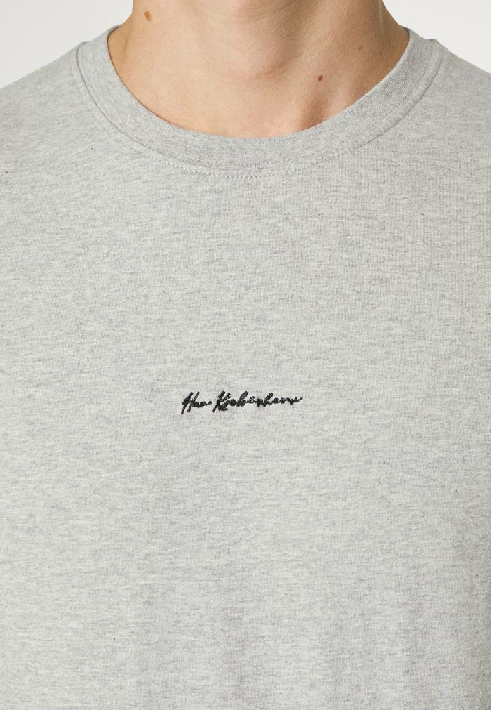 CASUAL TEE SHORT SLEEVE - Basic T-shirt - grey melange Han Kjøbenhavn CASUAL TEE SHORT SLEEVE - Basic T-shirt - Grey Melange -Han Kjøbenhavn Shop af786b6a6f134216a0cd0ed95aba8339