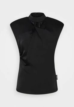 Han Kjøbenhavn DRAPE SHORT SLEEVE - Print T-shirt - Black -Han Kjøbenhavn Shop b383ab054bf04013b13b25b657777b36