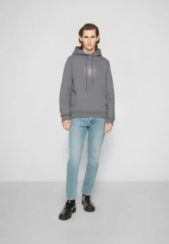 Han Kjøbenhavn CAUSAL HOODIE - Hoodie - Dark Grey/silver -Han Kjøbenhavn Shop b4c334ab82c04509a3c37ab07eacbb16