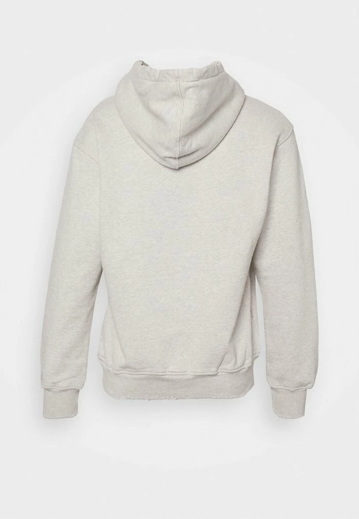 DISTRESSED HOODIE LOGO - Sweatshirt - grey melange Han Kjøbenhavn DISTRESSED HOODIE LOGO - Sweatshirt - Grey Melange -Han Kjøbenhavn Shop b7cf7d34cbe34f4dbb044ab820420355