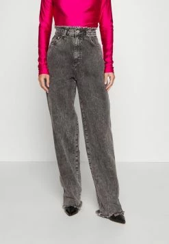 Han Kjøbenhavn DISTRESSED - Relaxed Fit Jeans - Black