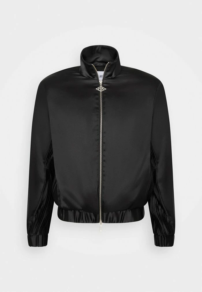 TRACK TOP PLISSÉ - Summer jacket - black Han Kjøbenhavn TRACK TOP PLISSÉ - Summer Jacket - Black -Han Kjøbenhavn Shop ba284a7f238e4ebf855ac9ddd27f1516