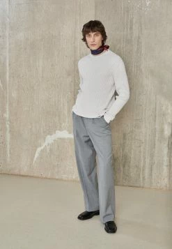 Han Kjøbenhavn BOXY SUIT PANTS - Trousers - Grey