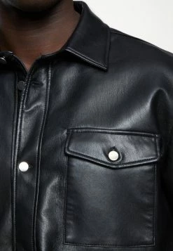 Han Kjøbenhavn ARMY SHIRT - Shirt - Black -Han Kjøbenhavn Shop ba670b8d5e4a4c31842fa0ca314f4b58