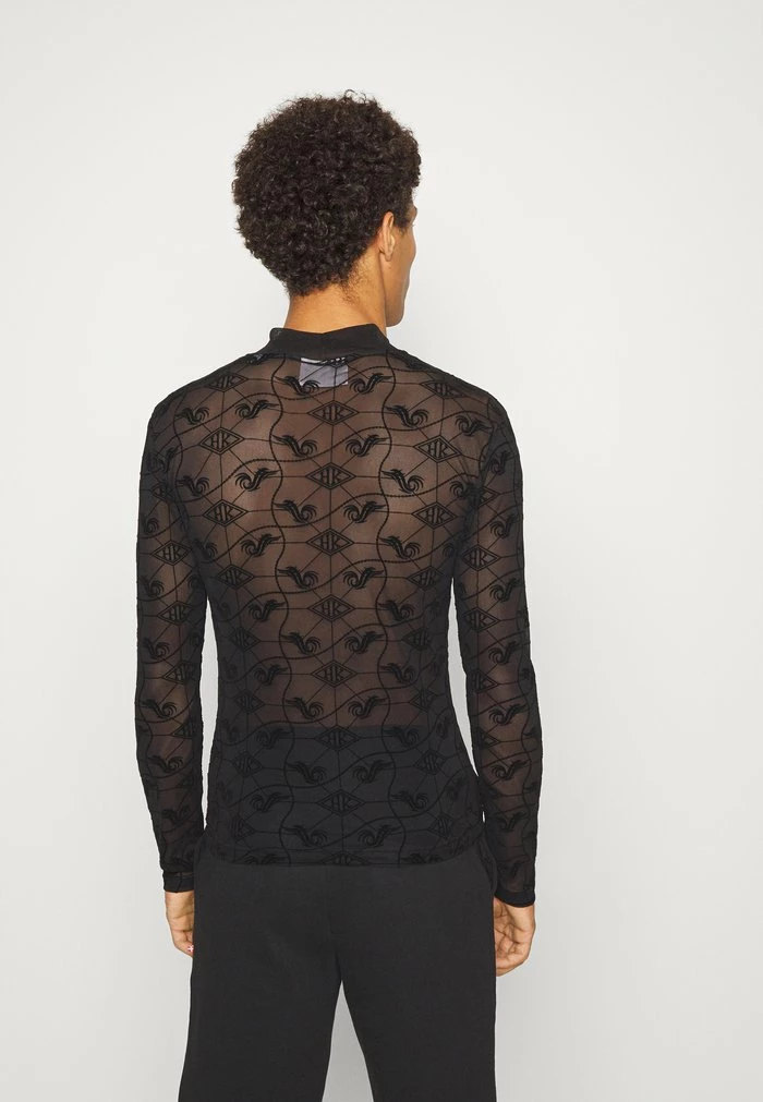 MONOGRAM TURTLENECK LONG SLEEVE - Long sleeved top - black Han Kjøbenhavn MONOGRAM TURTLENECK LONG SLEEVE - Long Sleeved Top - Black -Han Kjøbenhavn Shop bba323b0a506457abef5ec0978a9ea0d