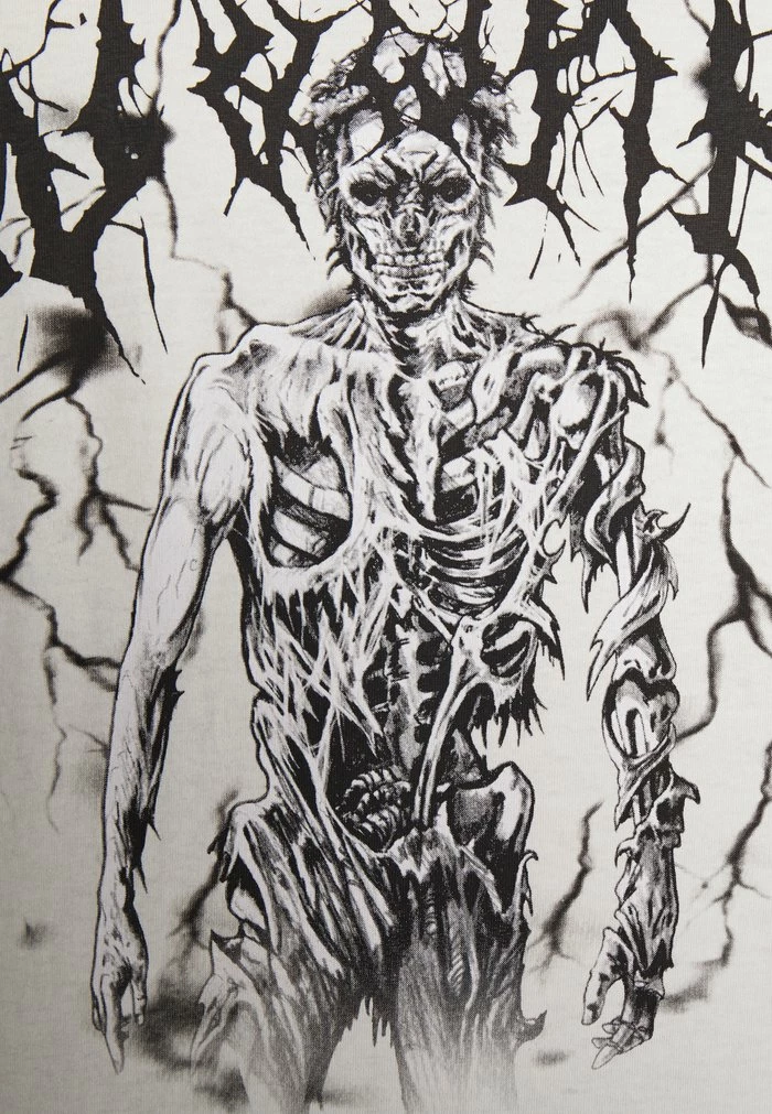 ARTWORK TEE SHORT SLEEVE - Print T-shirt - off white Han Kjøbenhavn ARTWORK TEE SHORT SLEEVE - Print T-shirt - Off White -Han Kjøbenhavn Shop bc7c3d4881d840fb886a373bf1d01843