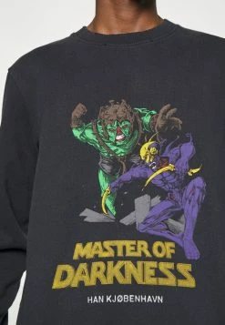 Han Kjøbenhavn ARTWORK CREWNECK - Sweatshirt - Faded Black -Han Kjøbenhavn Shop bd2357b1bd9b4350a7592ab4365cc400