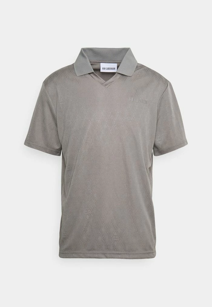 FOOTBALL TEE SHORT SLEEVE - Polo shirt - dark grey Han Kjøbenhavn FOOTBALL TEE SHORT SLEEVE - Polo Shirt - Dark Grey -Han Kjøbenhavn Shop bd99075f8db2499bb75fc562830075b9