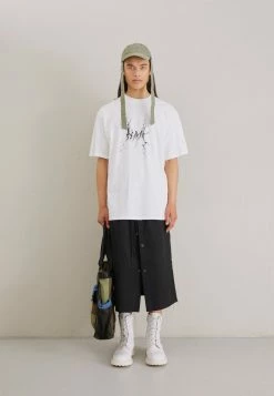 Han Kjøbenhavn ARTWORK BOXY TEE SHORT SLEEVE - Print T-shirt - Off White