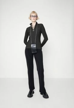 Han Kjøbenhavn HALF ZIP - Jumper - Black -Han Kjøbenhavn Shop bf0e22956a5044509d7486e4e1a90713