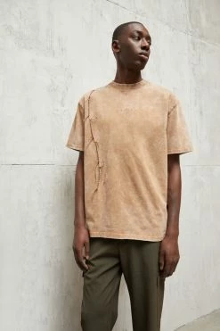 Han Kjøbenhavn BOXY TEE SHORT SLEEVE - Print T-shirt - Brown Acid