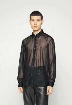 Han Kjøbenhavn GATHER CUFF SHIRT - Shirt - Black