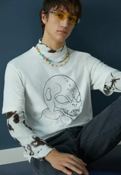 Han Kjøbenhavn ARTWORK TEE SHORT SLEEVE - Print T-shirt - Off White -Han Kjøbenhavn Shop c29e715f183a400ab43e68f58df06b22