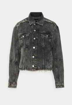 Han Kjøbenhavn JACKET - Denim Jacket - Black -Han Kjøbenhavn Shop c380da2bdf27468fada0462662537f70