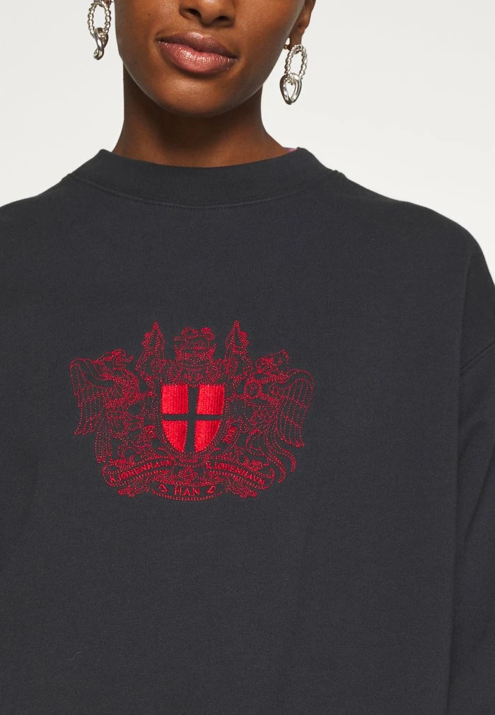 RELAXED CREW - Sweatshirt - faded black Han Kjøbenhavn RELAXED CREW - Sweatshirt - Faded Black -Han Kjøbenhavn Shop c5702d734b8d4dd5b5511320f7f4b2f0