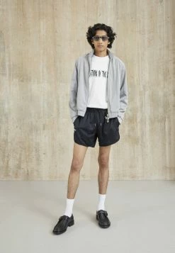 Han Kjøbenhavn TRACK TOP - Summer Jacket - Dark Grey