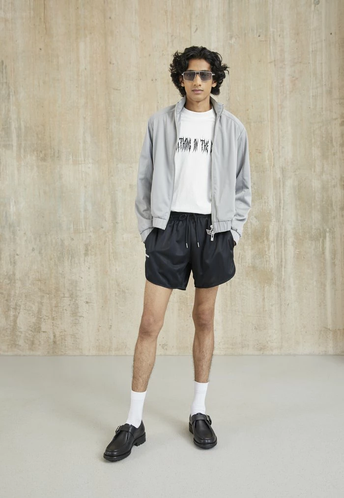 TRACK TOP - Summer jacket - dark grey Han Kjøbenhavn TRACK TOP - Summer Jacket - Dark Grey -Han Kjøbenhavn Shop c7063b35ea90498d82058ae02bed29f7