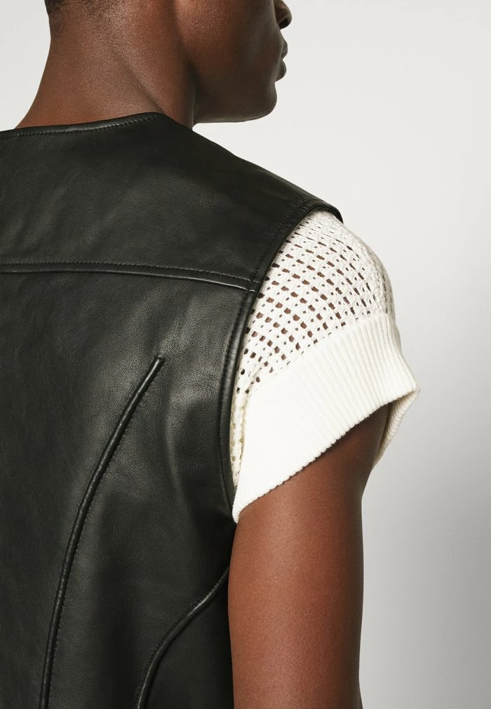 TENDON VEST - Waistcoat - black Han Kjøbenhavn TENDON VEST - Waistcoat - Black -Han Kjøbenhavn Shop c77a998d0ea3400eaf6ec4bd06b27691