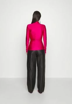 Han Kjøbenhavn RELAXED FITTED TROUSERS - Leather Trousers - Black -Han Kjøbenhavn Shop c8f888e4b9f84710a7267a5915b5683a