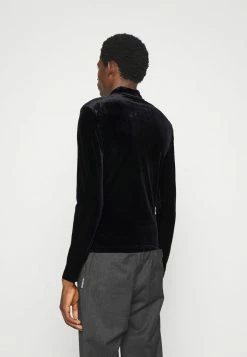 Han Kjøbenhavn HALF ZIP SHARP LONG SLEEVE - Sweatshirt - Black -Han Kjøbenhavn Shop c960899072f240de913a472c7cdde3c7