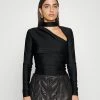Han Kjøbenhavn DRAPE - Long Sleeved Top - Black -Han Kjøbenhavn Shop cb3d2f6537ee4fd181a9bedceca95d01