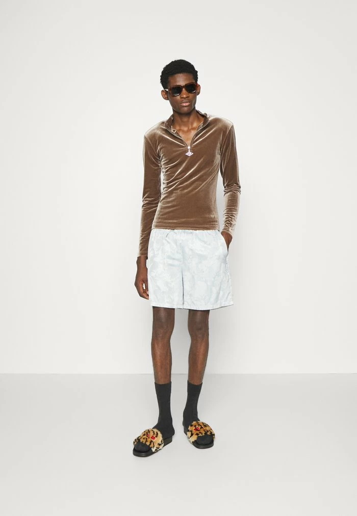 HALF ZIP SHARP LONG SLEEVE - Sweatshirt - brown Han Kjøbenhavn HALF ZIP SHARP LONG SLEEVE - Sweatshirt - Brown -Han Kjøbenhavn Shop cc516c55b126422d904ad99d8006bdc3