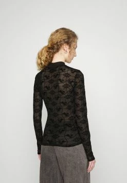 Han Kjøbenhavn MONOGRAM TURTLENECK - Long Sleeved Top - Black -Han Kjøbenhavn Shop d0e25bd5304d460a9cddb696436480d4