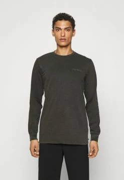 Han Kjøbenhavn CASUAL TEE LONG SLEEVE - Long Sleeved Top - Dark Grey