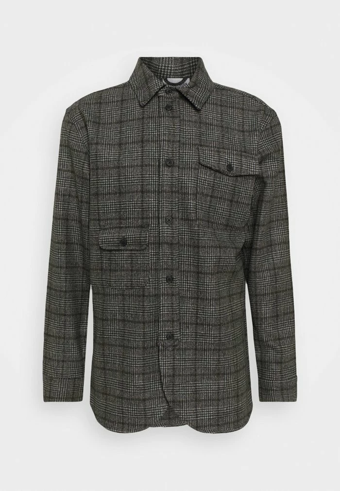 ARMY SHIRT - Shirt - grey Han Kjøbenhavn ARMY SHIRT - Shirt - Grey -Han Kjøbenhavn Shop d7e1ae7270cc4a9d80662bdbbf41daf1