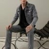 Han Kjøbenhavn SLIM JACKET - Denim Jacket - Black Washed -Han Kjøbenhavn Shop d80a6c00d682464bafbc8cf7bd677064