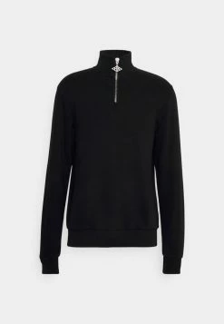 Han Kjøbenhavn HALF ZIP - Sweatshirt - Faded Black -Han Kjøbenhavn Shop d922e7ccaab84e6e89368c748e8ba75a
