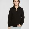 Han Kjøbenhavn HALF ZIP - Sweatshirt - Black/gold 2 Han Kjøbenhavn HALF ZIP - Sweatshirt - Black/gold -Han Kjøbenhavn Shop dd6264a97cbd4e689d358bcf866d9782