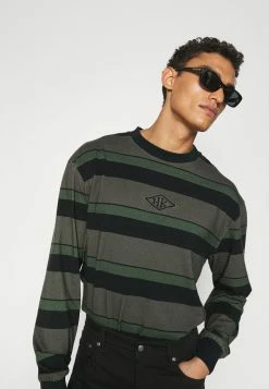 Han Kjøbenhavn BOXY TEE LONG SLEEVE - Long Sleeved Top - Dark Tonal -Han Kjøbenhavn Shop df26ba0922e34ad4a1d8c492a8318a83