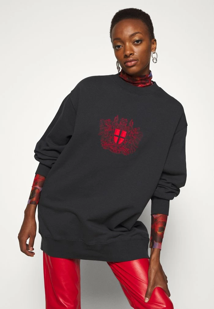 RELAXED CREW - Sweatshirt - faded black Han Kjøbenhavn RELAXED CREW - Sweatshirt - Faded Black -Han Kjøbenhavn Shop e3db54202d2c4ede9cce1acc30e7672e