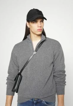Han Kjøbenhavn ZIP TURTLENECK - Jumper - Grey Melange -Han Kjøbenhavn Shop e7f626e141544b818f1eb6ab6c7584c1