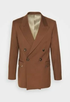 Han Kjøbenhavn BOXY SUIT BLAZER - Suit Jacket - Brown -Han Kjøbenhavn Shop e95394b9e1ae44158e7aa0d79f1019af