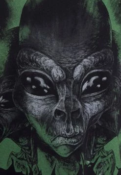 Han Kjøbenhavn ARTWORK TEE SHORT SLEEVE - Print T-shirt - Faded Black Alien -Han Kjøbenhavn Shop ec999df22add4ed7abbf6a47f93375fe