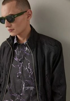 Han Kjøbenhavn TRACK - Bomber Jacket - Black -Han Kjøbenhavn Shop ece6eedd688041ec9df00542d771fdde