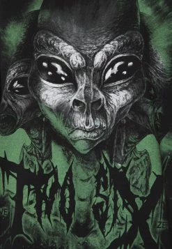 Han Kjøbenhavn BOYFRIEND TEE SHORT SLEEVE - Print T-shirt - Faded Black Alien -Han Kjøbenhavn Shop edd41cb3b1e64c28be0dad1118e5e00e