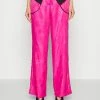 Han Kjøbenhavn HIGH RISE SUIT TROUSERS - Trousers - Magenta -Han Kjøbenhavn Shop f17274732ac845a691aafdf132a8cbd3