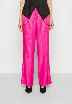 Han Kjøbenhavn HIGH RISE SUIT TROUSERS - Trousers - Magenta