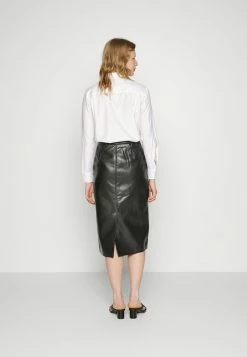 Han Kjøbenhavn LONG ZIP SKIRT - Maxi Skirt - Black -Han Kjøbenhavn Shop f67bb453060f4c548c8bc74933552209