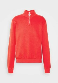Han Kjøbenhavn HALF ZIP - Sweatshirt - Red -Han Kjøbenhavn Shop f815cd19e31742729bf1ab1752e1a34a