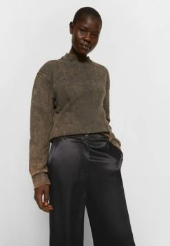 Han Kjøbenhavn HIGH RISE SUIT PANTS - Trousers - Black -Han Kjøbenhavn Shop f999fe2d76e8403fbd4aeed9be645a07